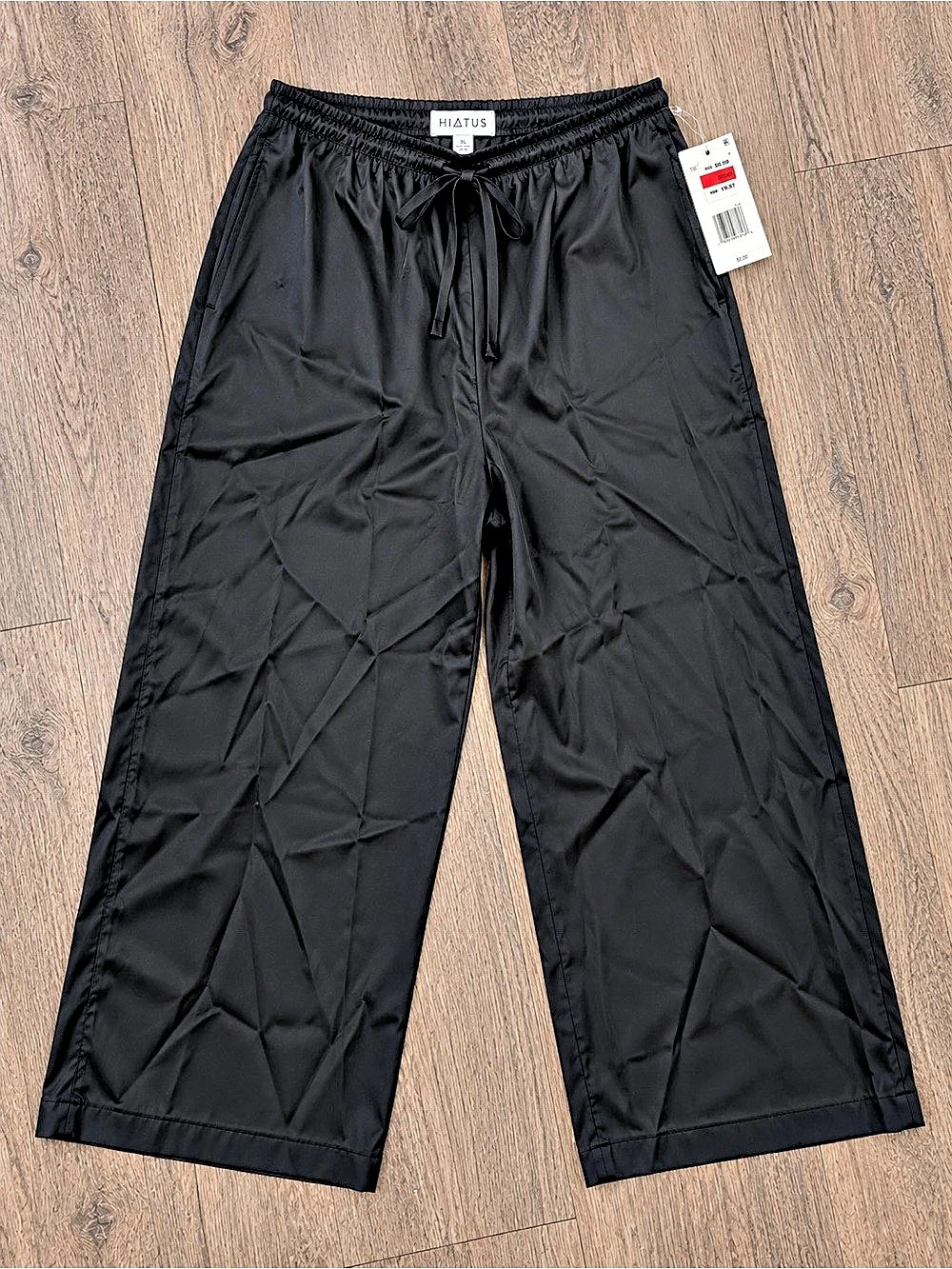 HIATUS Wide Leg Pants in Black XL